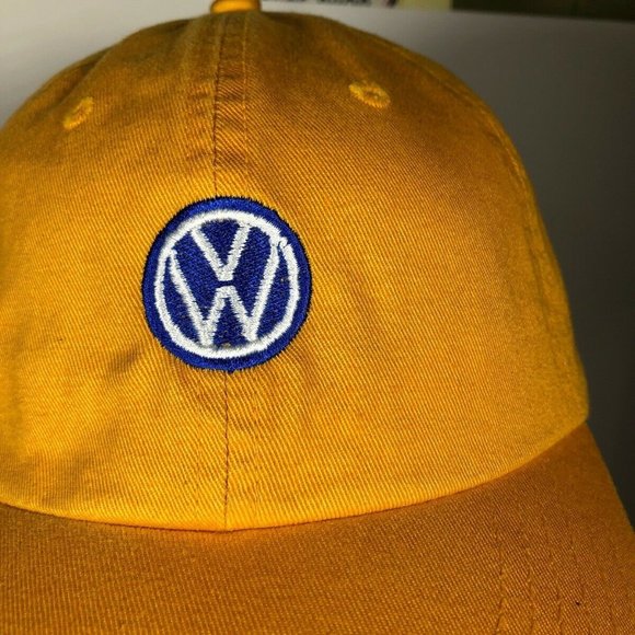 Yellow Volkswagen Adjustable Hat NWOT - Picture 2 of 3